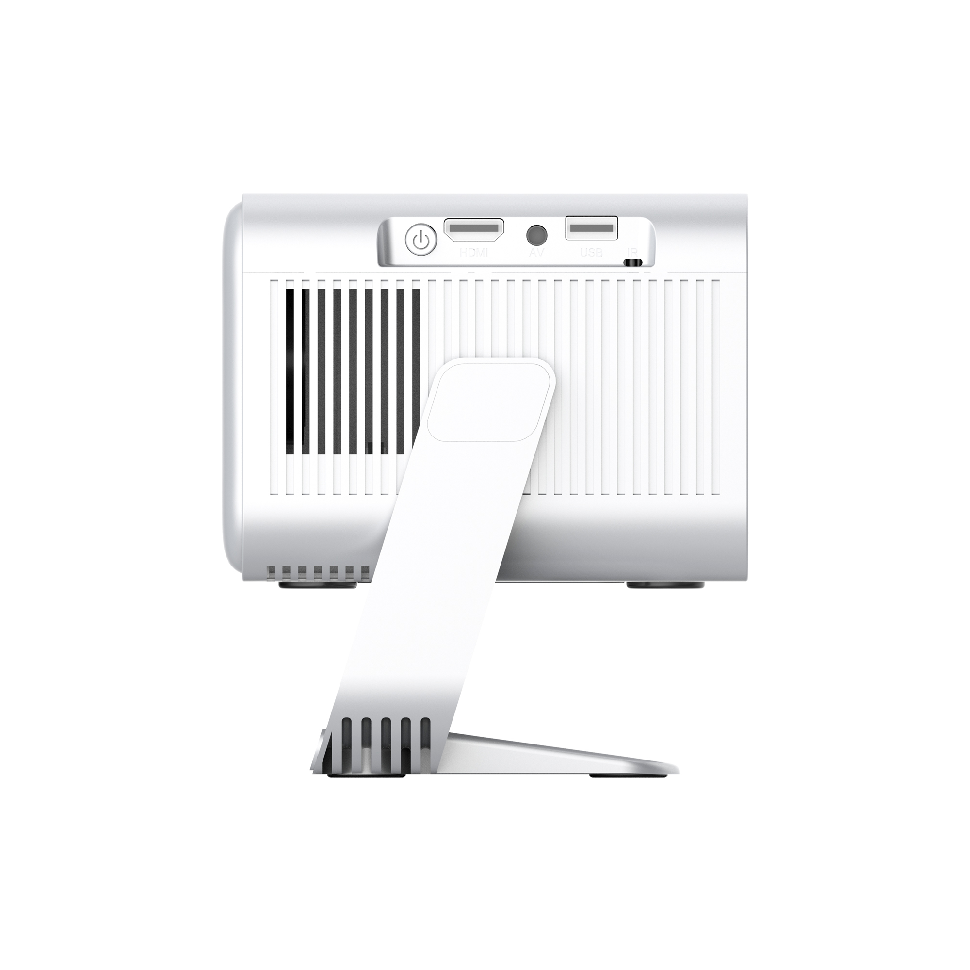 K4 Projector Allwinner H727 280 Lumens ANSI 1920x1080P White / Black