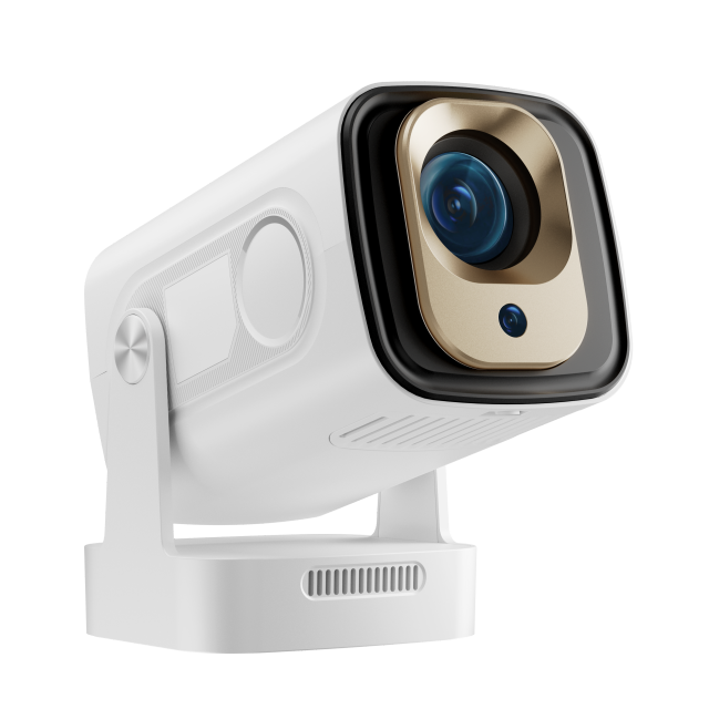 KS10 Projector Allwinner H713 200 Lumens ANSI 1920x1080P WiFi6 Auto focus