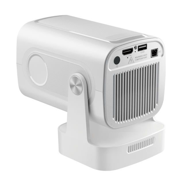 KS10 Projector Allwinner H713 200 Lumens ANSI 1920x1080P WiFi6 Auto focus