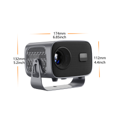 K5 Projector Amlogic T950S 200 Lumens ANSI 1280x720P WiFi6 Telecontrol focus