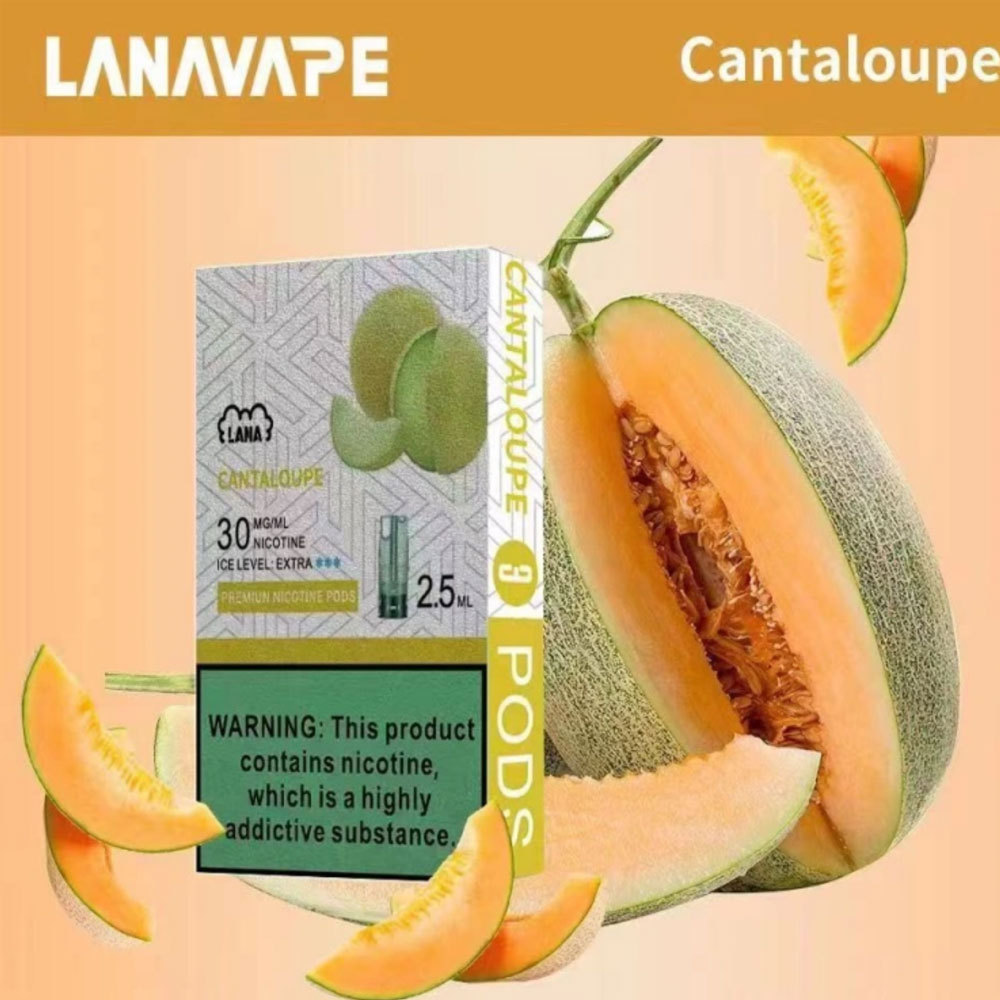 正品 LANA霧化彈 升級版2.5ML發光煙彈 一代通用 口味豐富