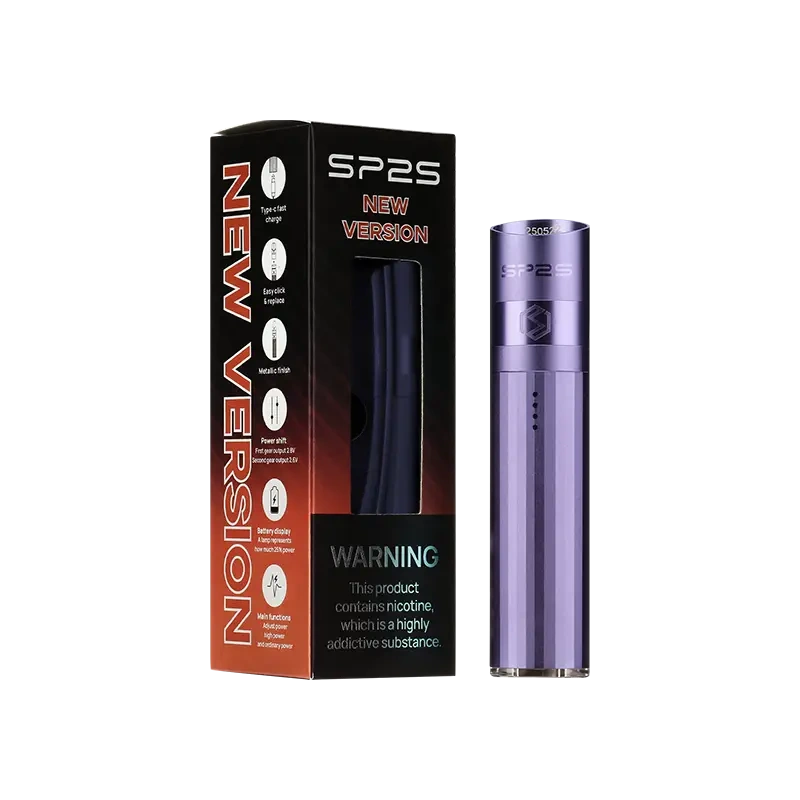 【新品】SP2S Legend S 霧化主機 兩檔調壓 經典鈦色系列 尾部LED