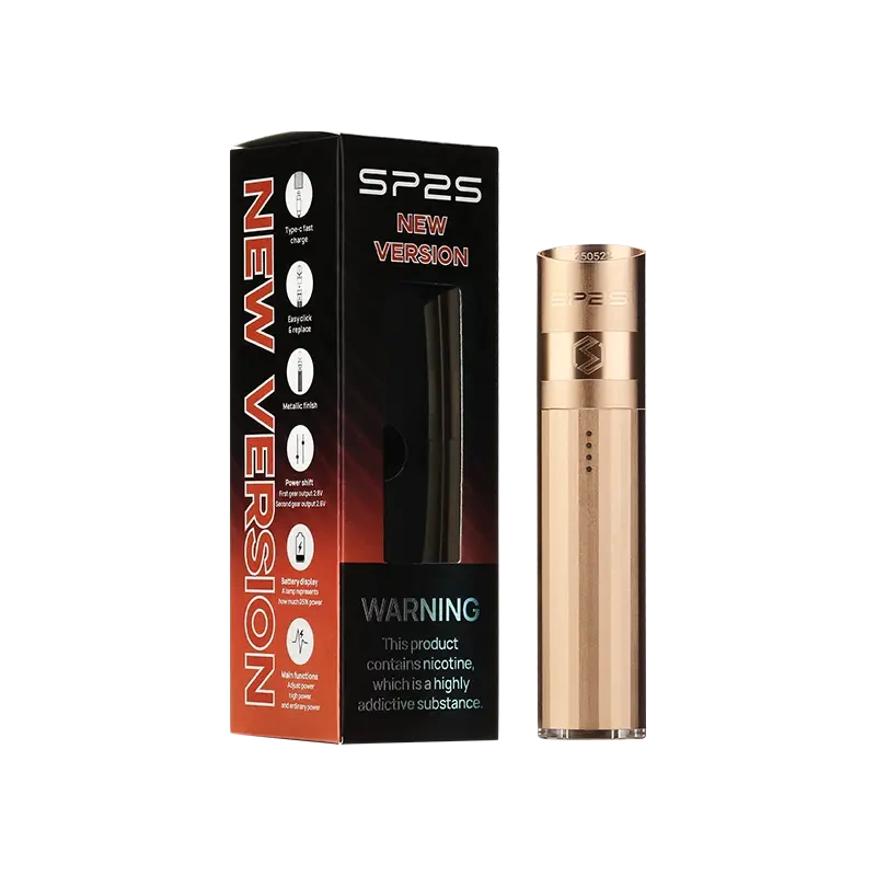 【新品】SP2S Legend S 霧化主機 兩檔調壓 經典鈦色系列 尾部LED