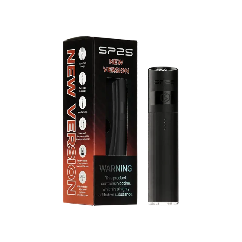 【新品】SP2S Legend S 霧化主機 兩檔調壓 經典鈦色系列 尾部LED