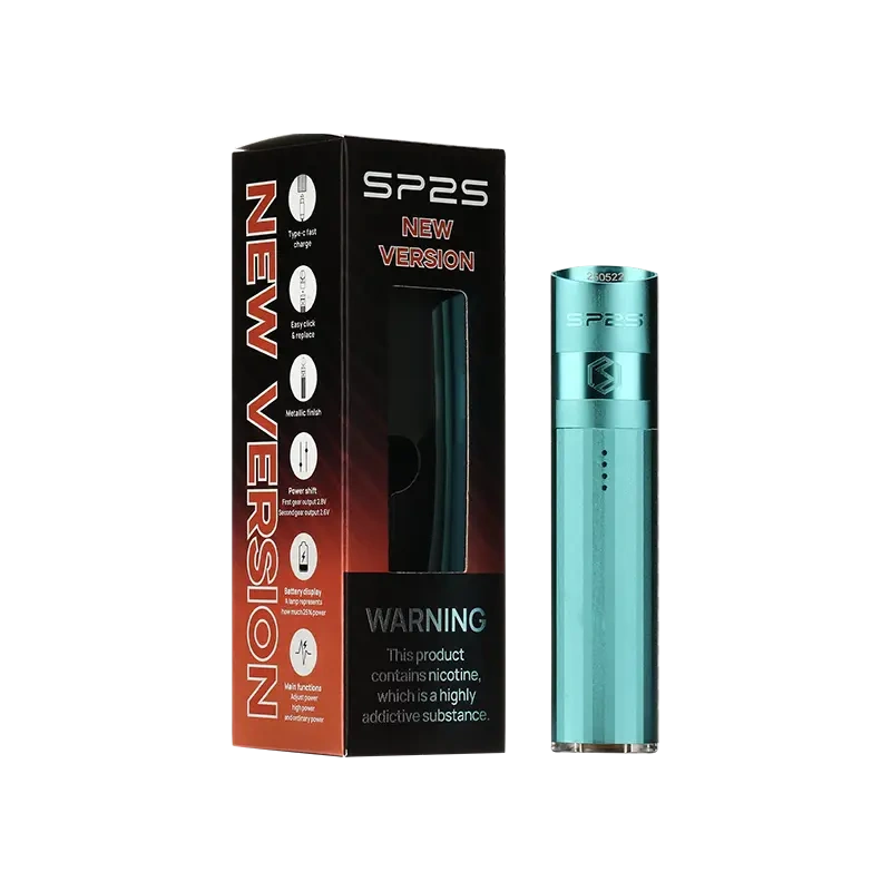 【新品】SP2S Legend S 霧化主機 兩檔調壓 經典鈦色系列 尾部LED