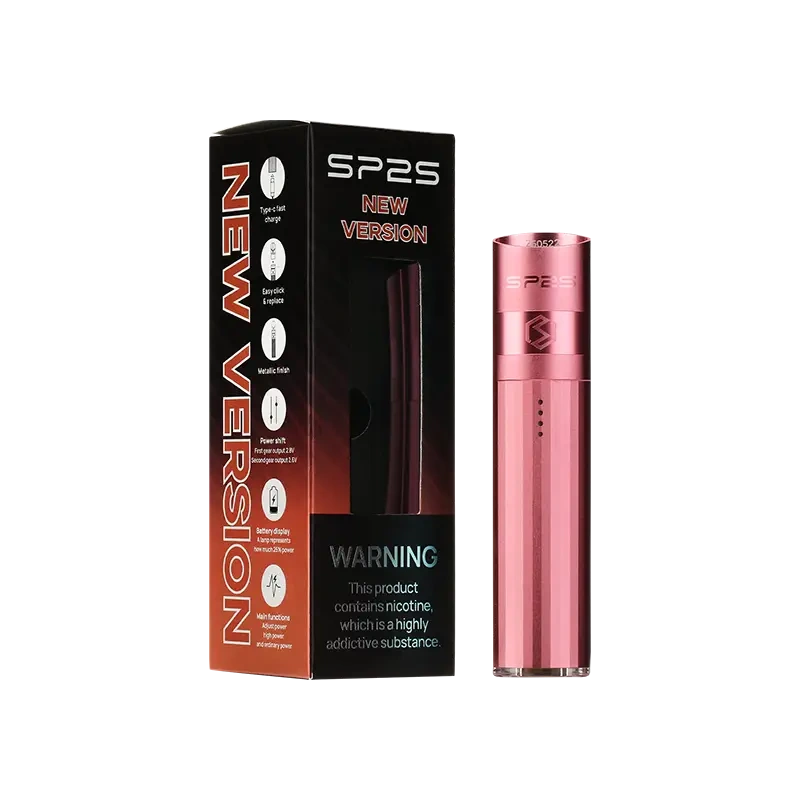 【新品】SP2S Legend S 霧化主機 兩檔調壓 經典鈦色系列 尾部LED