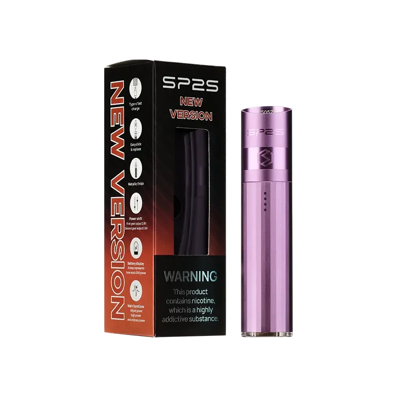 【新品】SP2S Legend S 霧化主機 兩檔調壓 經典鈦色系列 尾部LED