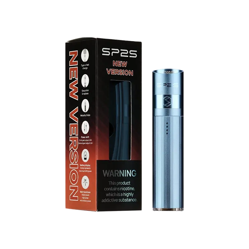 【新品】SP2S Legend S 霧化主機 兩檔調壓 經典鈦色系列 尾部LED
