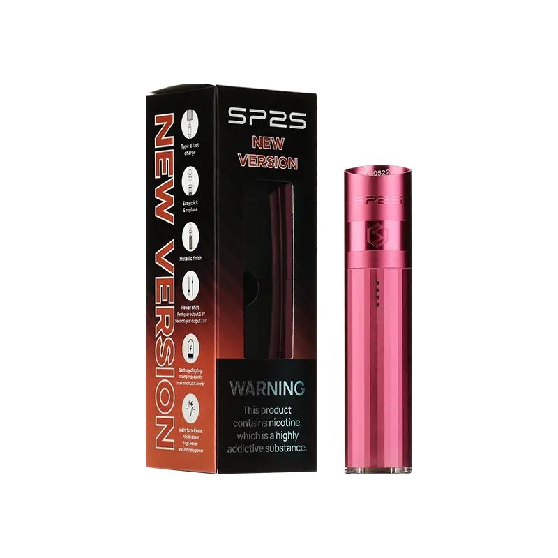 【新品】SP2S Legend S 霧化主機 兩檔調壓 經典鈦色系列 尾部LED