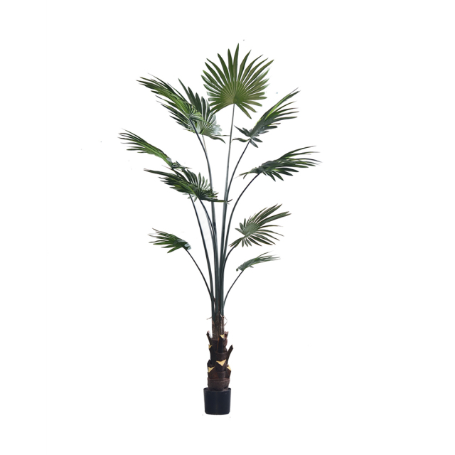 FAUX FAN PALM 175CM-230CM,Wholesale High Quality 175CM-230CM(5.7'-7.5') Artificial Fan Palm Trees - Modern Design -- Chinese suppliers