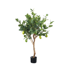 FAUX LEMON TREES in NATURAL TRUNKS 120CM-180CM,120CM(4')/150CM(5')/180CM(6') ARTIFICIAL LEMON TREE -- Chinese suppliers