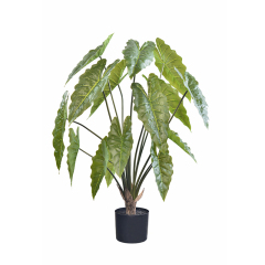 90CM FAUX ALOCASIA PLANT,Wholesale Premium 90CM (3') Faux Alocasia Plant - Realistic Texture, Ideal for Cafés & Bars, Chinese Suppliers