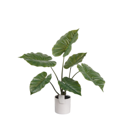 Artificial Alocasia Potted Plants  68cm & 90cm,Wholesale Artificial Alocasia Potted Plants 68CM(2.2') & 90CM(3') - Home/Hotel/Boutique Decor, Tropical Vibes Chinese Suppliers