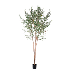 180CM-300CM ARTIFICIAL OLIVE TREES in NATURAL TRUNKS,Wholesale 180-300cm(6'-10') Natural Trunk Artificial Olive Trees | Modern Art Decor for Café & Bar | Chinese Supplier