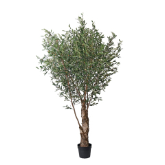 270CM NATURAL TRUNKS ARTIFICIAL OLIVE TREE,Wholesale Lifelike 270CM (9') Natural Trunks Artificial Olive Trees - Premium Faux Foliage, Durable Structure, Chinese Suppliers, Perfect for Luxury Spaces