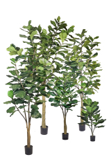 90CM Realistic Faux Fiddle Leaf Fig Tree,Wholesale 90cm(3.0') Realistic Faux Fiddle Leaf Fig Tree | Versatile Greenery Decor for Home, Office & Commercial Space | Chinese Supplier