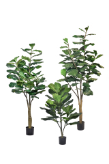 90CM Realistic Faux Fiddle Leaf Fig Tree,Wholesale 90cm(3.0') Realistic Faux Fiddle Leaf Fig Tree | Versatile Greenery Decor for Home, Office & Commercial Space | Chinese Supplier
