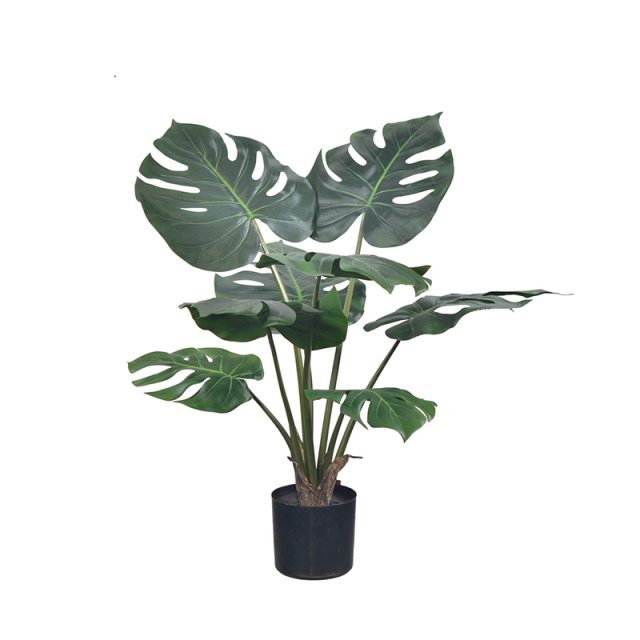 FAUX MONSTERA POTTED PLANTS,FAUX MONSTERA POTTED PLANTS