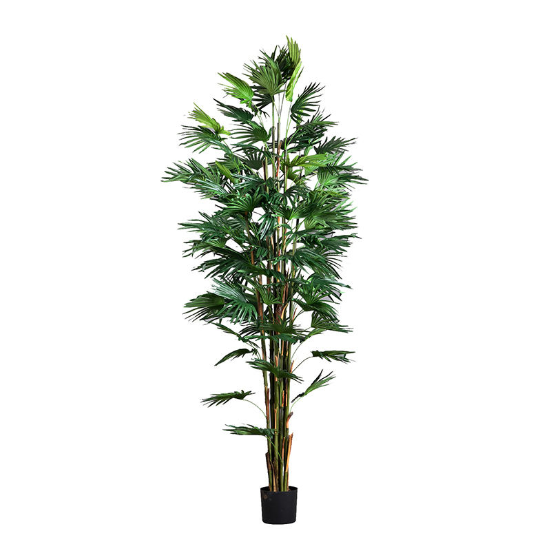 197CM & 255CM Artificial Chinese Fan Palm Trees,Wholesale 197cm(6.5') & 255cm(8.5') Artificial Chinese Fan Palm Trees | Tropical Greenery Decor for Café, Bar & Resort | Chinese Supplier