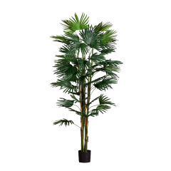 197CM & 255CM Artificial Chinese Fan Palm Trees,Wholesale 197cm(6.5') & 255cm(8.5') Artificial Chinese Fan Palm Trees | Tropical Greenery Decor for Café, Bar & Resort | Chinese Supplier