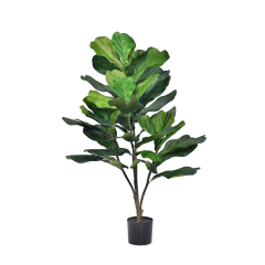 90CM Realistic Faux Fiddle Leaf Fig Tree,Wholesale 90cm(3.0') Realistic Faux Fiddle Leaf Fig Tree | Versatile Greenery Decor for Home, Office & Commercial Space | Chinese Supplier