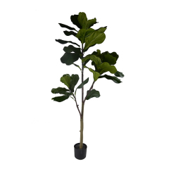 155CM Fiddle Leaf Fig Tree,Wholesale 155cm(5') Fiddle Leaf Fig Tree | Versatile Greenery Decor for Home, Office & Public Space | Chinese Supplier