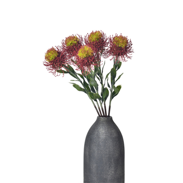 60CM Artificial Sunburst Pincushion Protea Flower,60CM Artificial Sunburst Pincushion Protea Flower