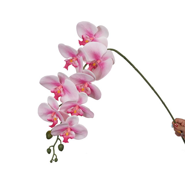 43.5-Inch Artificial Phalaenopsis Orchid Flower,43.5-Inch Artificial Phalaenopsis Orchid Flower