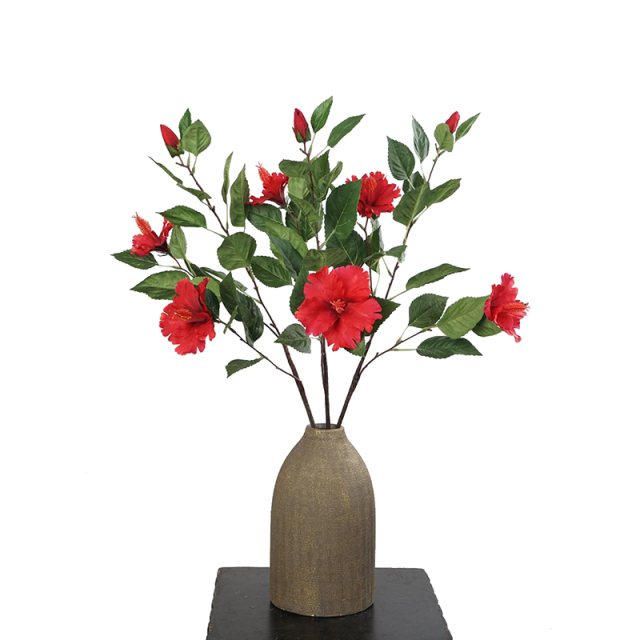 29-Inch Artificial Hibiscus Flower,29-Inch Artificial Hibiscus Flower