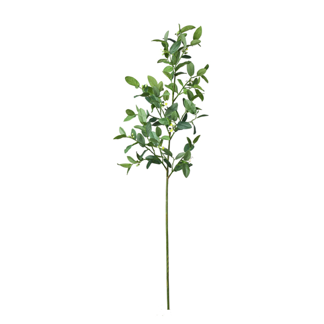 51-Inch Artificial Lemon Leaf Branch,51-Inch Artificial Lemon Leaf Branch