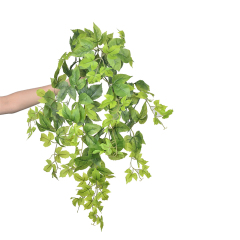 7-Headed Artificial Maple Leaf Hanging Plant,7-Headed Artificial Maple Leaf Hanging Plant