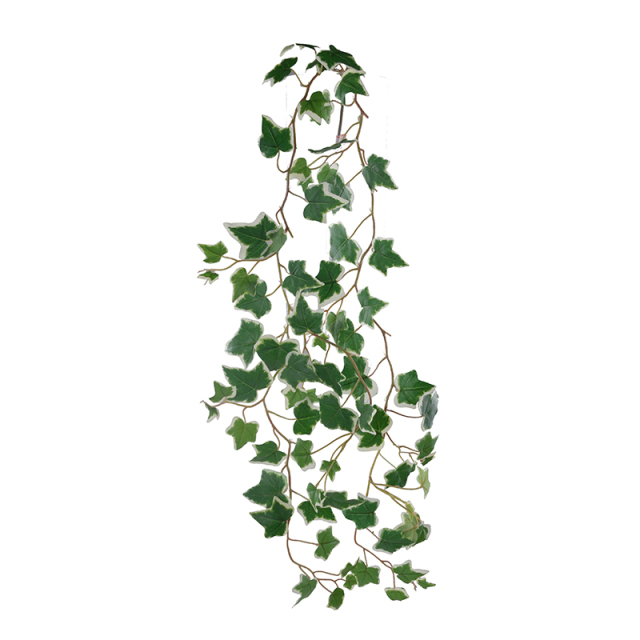 Variegated Color Faux Ivy Leaf Hanging Plant,Variegated Color Faux Ivy Leaf Hanging Plant