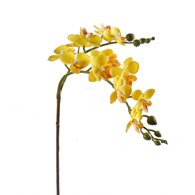 2-Branch Mini Faux Orchid Flowers,2-Branch Mini Faux Orchid Flowers
