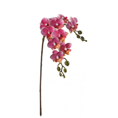 2-Branch Mini Faux Orchid Flowers,2-Branch Mini Faux Orchid Flowers
