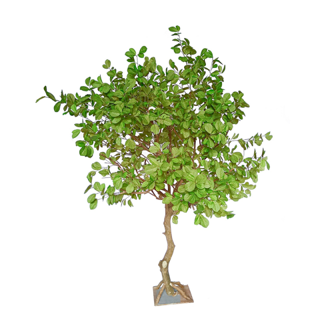 Custom Design Big Size Faux Persimmon Leaf Tree,Custom Design Big Size Faux Persimmon Leaf Tree