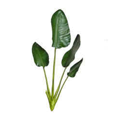 PU 4 Headed Faux Banana Leaf Plant,PU 4 Headed Faux Banana Leaf Plant