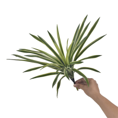 41CM Real Touch Faux Spider Plant Bush,41CM Real Touch Faux Spider Plant Bush