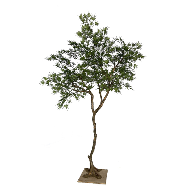 170CM Natural Trunk Faux Feather Maple Tree,170CM Natural Trunk Faux Feather Maple Tree