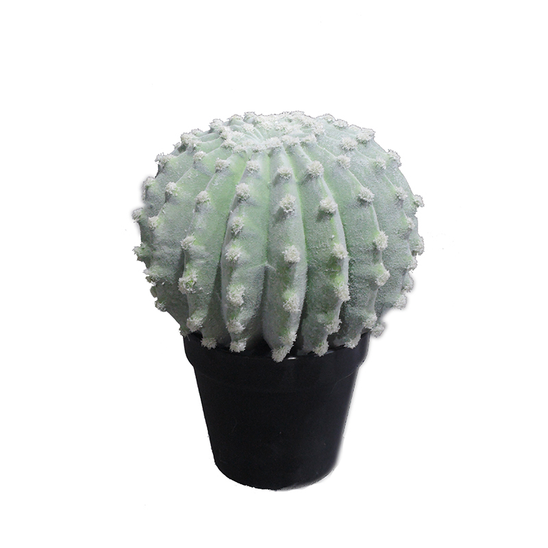 23CM 33CM 44CM Artificial Flocking Cactus Balls,23CM 33CM 44CM Artificial Flocking Cactus Balls