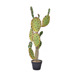 100CM Faux Potted Cactus Plants (Green & Purple Colors),100CM Faux Potted Cactus Plants (Green & Purple Colors)