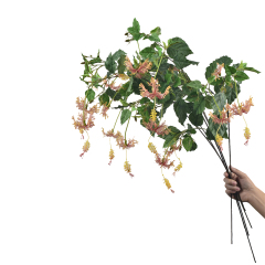 83CM Single Stem Crackled Hibiscus Flowers,83CM Single Stem Crackled Hibiscus Flowers