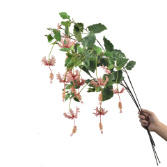 83CM Single Stem Crackled Hibiscus Flowers,83CM Single Stem Crackled Hibiscus Flowers