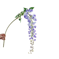 115CM Faux Wisteria Hanging Flower Stems,115CM Faux Wisteria Flower Stems