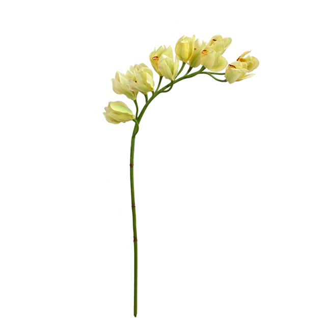 Faux Cymbidium Orchid Flower Stem,Faux Cymbidium Orchid Flower Stem