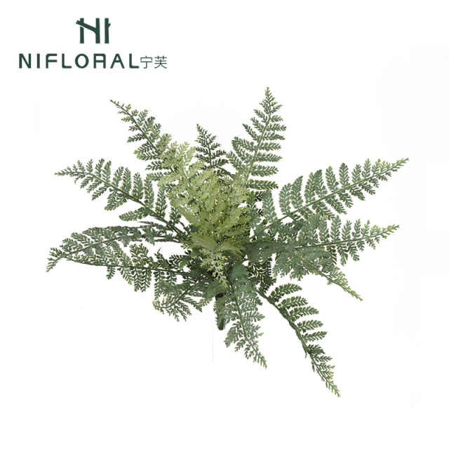 43CM Faux Greenery Fern Bush,43CM Faux Greenery Fern Bush