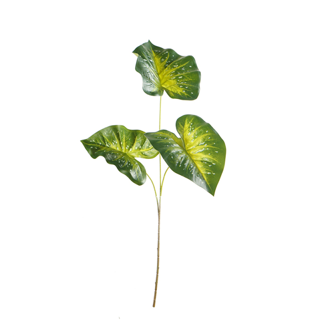 Faux 3-Headed Caladium Leaf,Faux 3-Headed Caladium Leaf