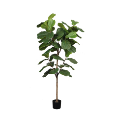 150CM-210CM Artificial Fiddle Leaf Fig Trees with Natural Trunks,150CM-210CM Artificial Fiddle Leaf Fig Trees with Natural Trunks