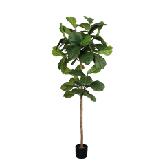 150CM-210CM Artificial Fiddle Leaf Fig Trees with Natural Trunks,150CM-210CM Artificial Fiddle Leaf Fig Trees with Natural Trunks