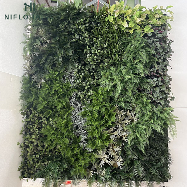 Custom Design Artificial Greenery Wall,Custom Design Artificial Greenery Wall