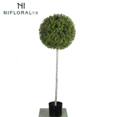UV Proof Faux Boxwood Ball Potted Trees,UV Proof Faux Boxwood Ball Potted Trees